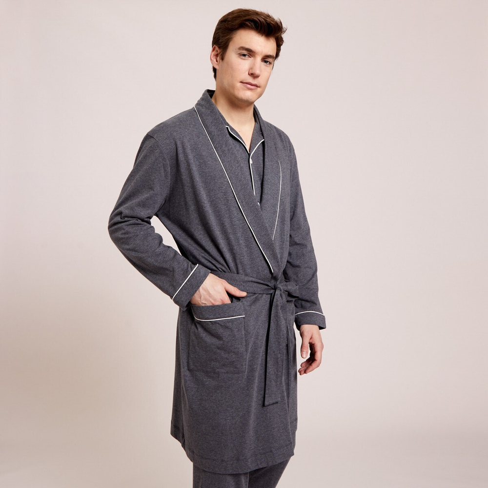Халат Laurence Tavernier Romain Anthracite (M)