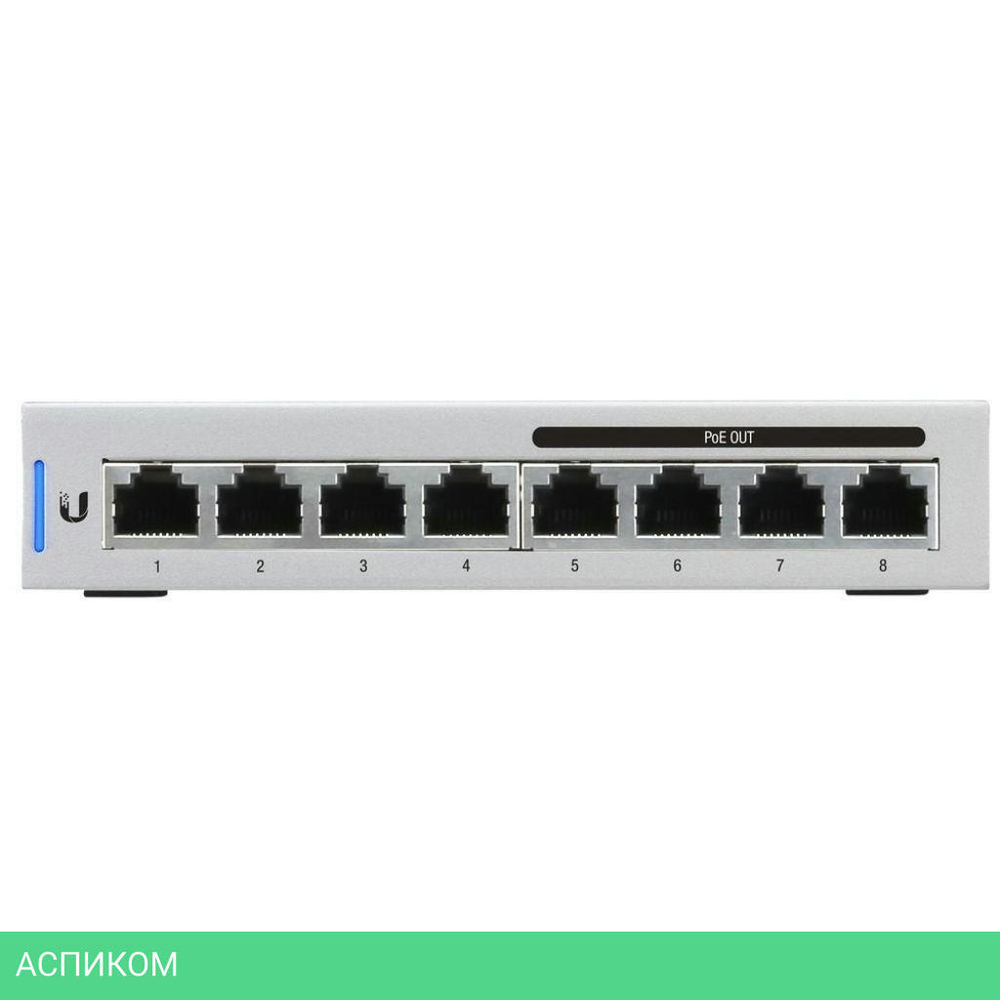 Коммутатор Ubiquiti UniFi Switch US-8-60W