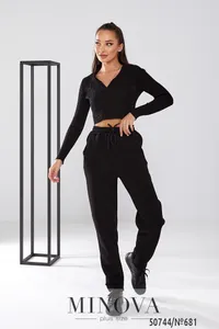 Брюки 681-черный Minova