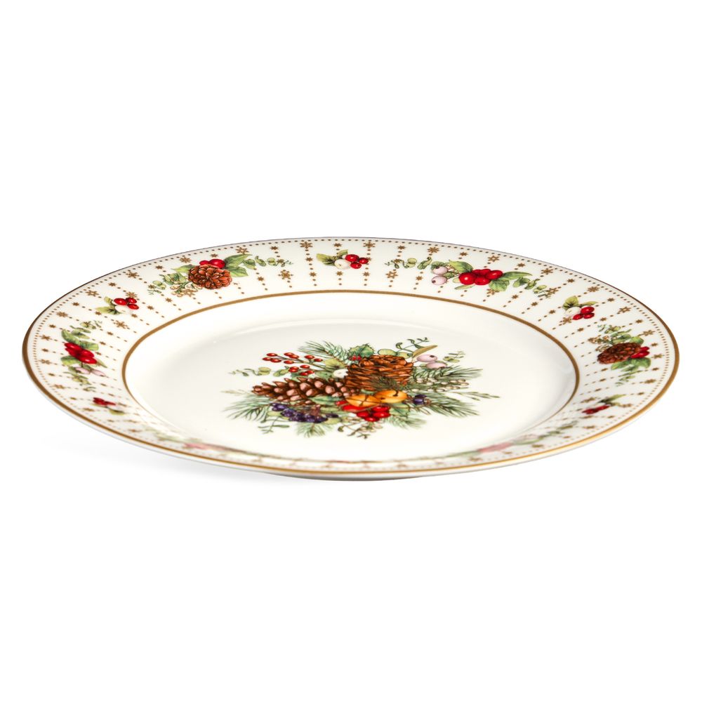 ТАРЕЛКА ЗАКУСОЧНАЯ LEFARD "CELEBRATION" 20,5 СМ (КОР=18ШТ.)