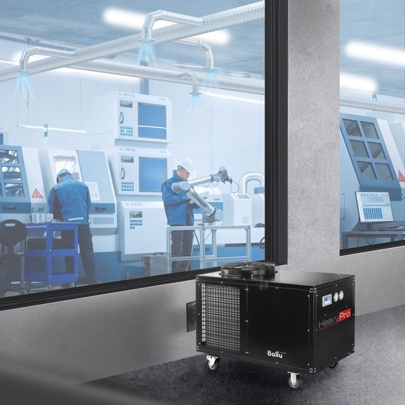 Кондиционер промышленный мобильный Ballu Heavy Pro BGK15 — (4)