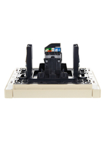 FORTE&PIANO Розетка компьютерная RJ45 кат.5E FP432 ваниль IEK