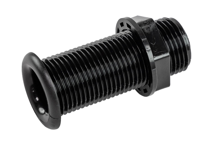 Стакан дренажный 30х80 мм, черный