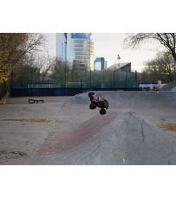 Радиоуправляемый монстр Remo Hobby MMAX PRO (красный) Li-Po 4WD 2.4G 1/10 RTR