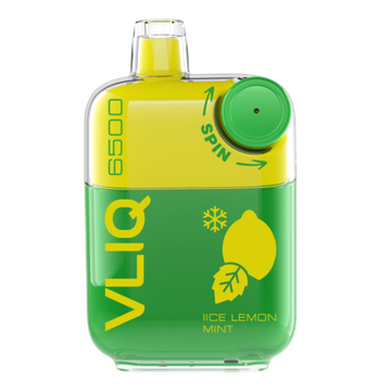 ОЭС (М) VLIQ Q SPIN 6500 Ice Lemon Mint (Холодные Лимон Мята)