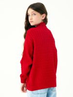 Джемпер для девочки AT1277 красный