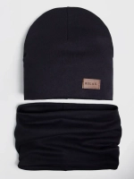 Шапка со снудом детская осенняя