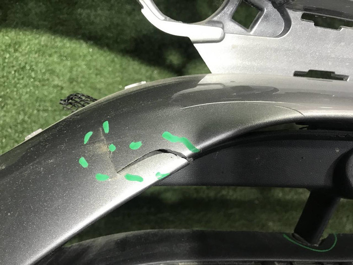 Бампер передний Mercedes GLC X253 (19-22) AMG 43