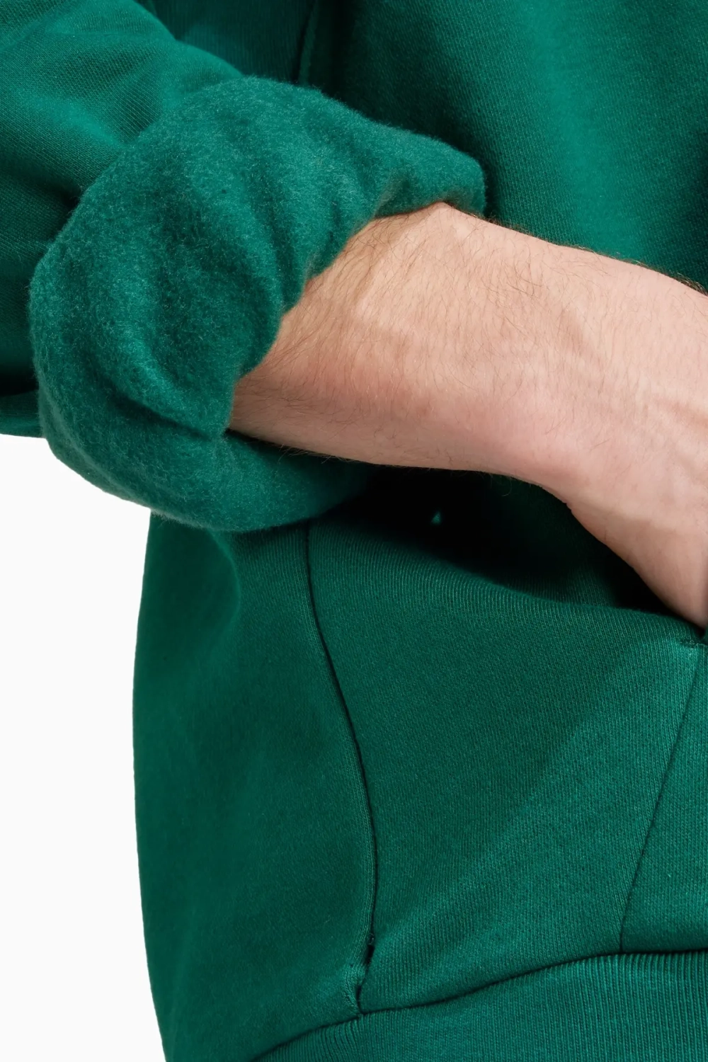 Кофта adidas All SZN Fleece - зеленый