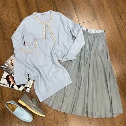 Комплект Ermanno Scervino (кардиган + футболка)