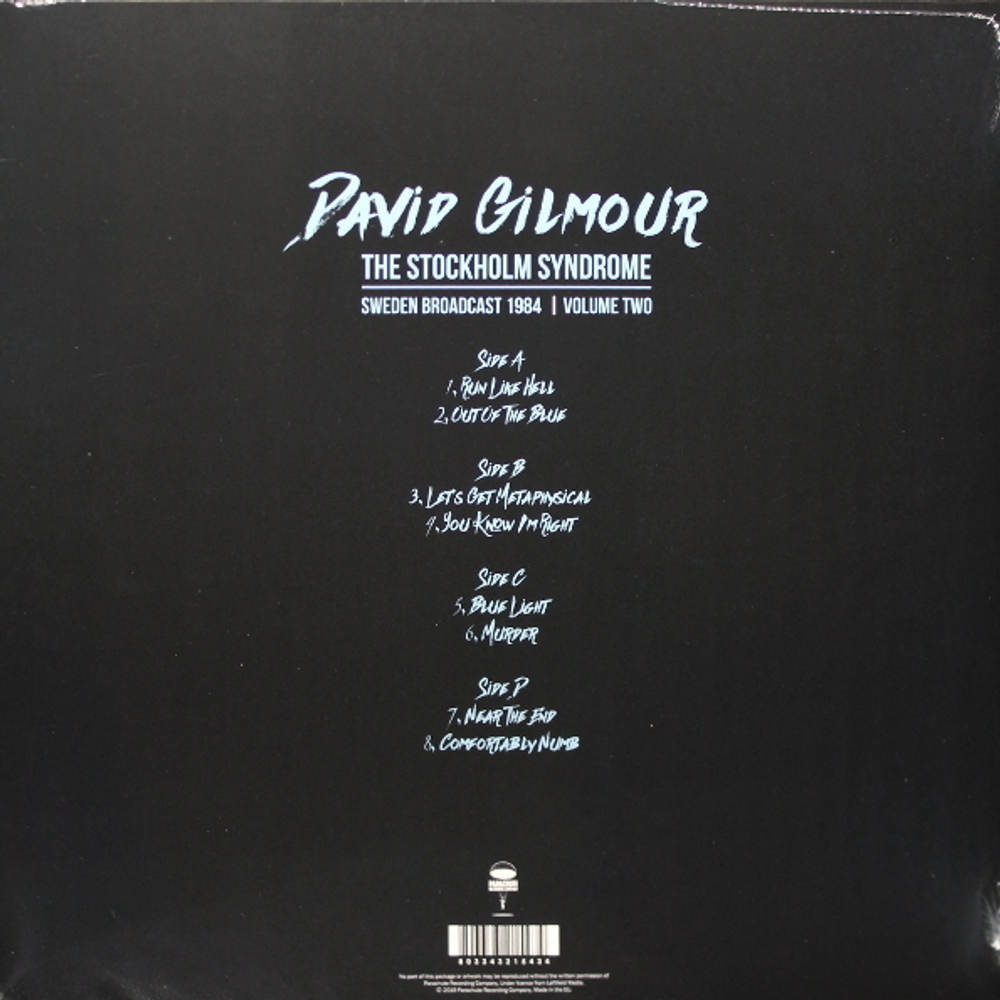 David Gilmour / The Stockholm Syndrome - Volume 2 (2LP)