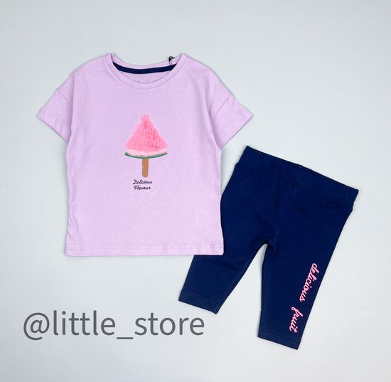 Комплект "Сладкий арбузик" с бриджами