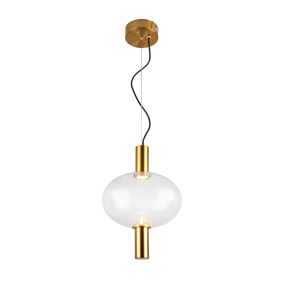 Светильник светодиодный, бронза, прозрачный, ALLENORE, LED, 7