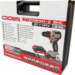 Дрель-шуруповерт аккумуляторная Crown CT21128HMX-2 BMC
