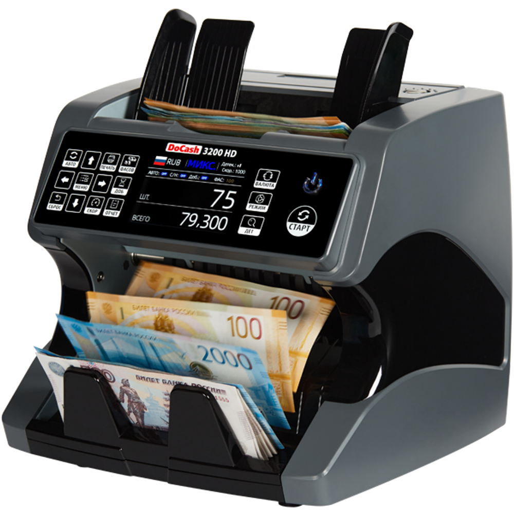 Счётчик банкнот DoCash 3200 HD