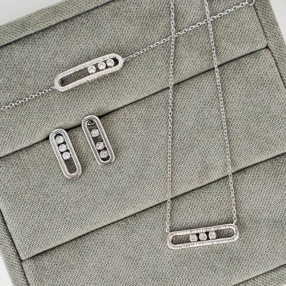 Колье Grace mini 2  silver