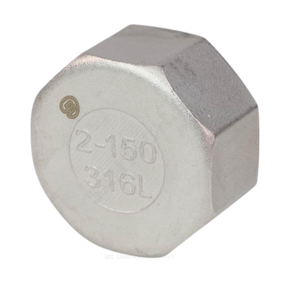 Заглушка сталь нерж Ду 40 (1 1/2") ВР Benarmo