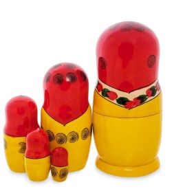 Народные промыслы МР-10/ 4 Матрешка 5-кукольная Б (Семеновская)