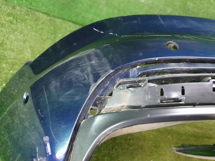 Юбка заднего бампера Audi Q7 2 (2015-2019)