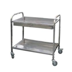 Тележка для сбора посуды 2-х ярусная 80*45*90 см, P.L. Proff Cuisine