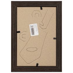 Фоторамка Image Art С22 МДФ универсальная 10х15 цвет венге вставка прозрачный пласти | Image Art