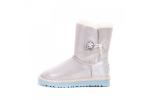 UGG Kids Bailey Button I Do White