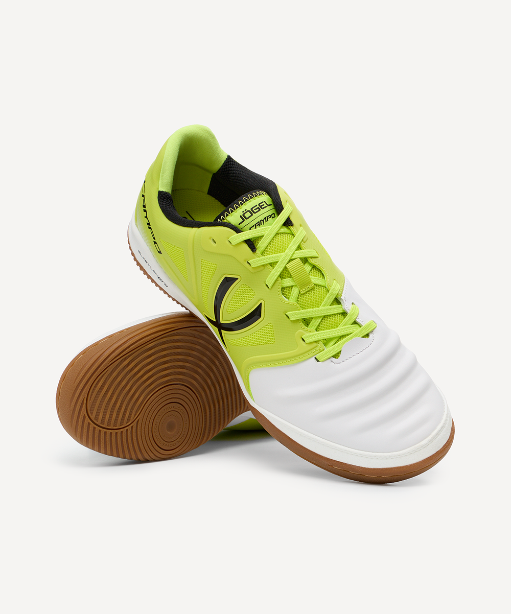 Бутсы зальные JÖGEL CAMPO 2.0, салатовый/белый