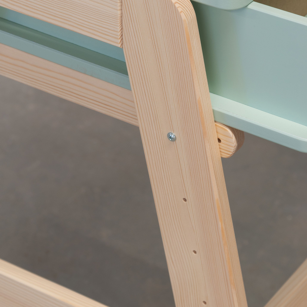 Стол письменный Чек с ящиками зеленый, 94х64х75 см