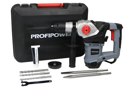 Сетевой перфоратор SDS-Plus PROFIPOWER PBH32 (вертикальный, 1700Вт, 6Дж, 3режима, Ø32мм, 0-920об/мин)