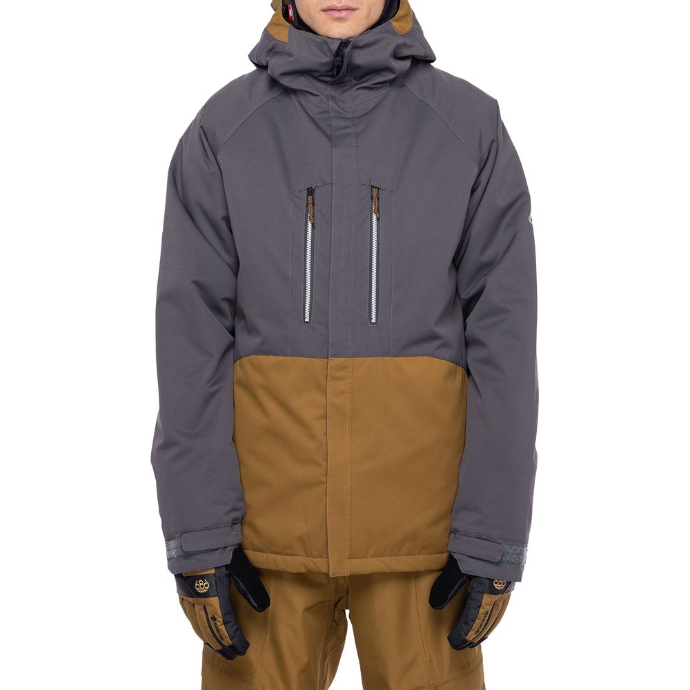 Куртка 686 MNS SMARTY 3-IN-1 STATE JACKET (FW23) (CHARCOAL CLRBLK)