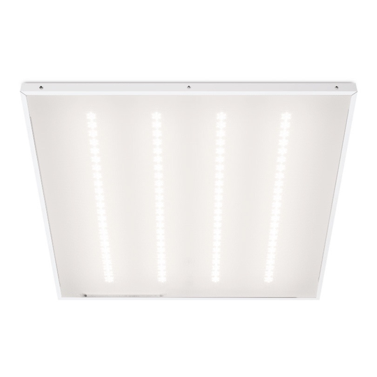 Светильник LED-панель ДВО/ДПО Грильято  32Вт 4000К IP40 Микропризма 4000лм 588х588х25мм WOLTA STD