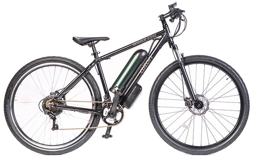 Электровелосипед ALTON MTB черно-серый
