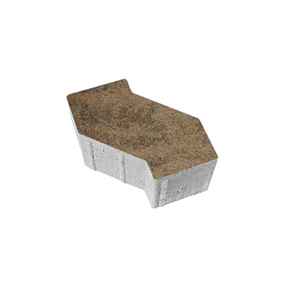 Тротуарная плитка S-ФОРМА В.3.Ф.10, 172х94х100мм Листопад гладкий Старый замок