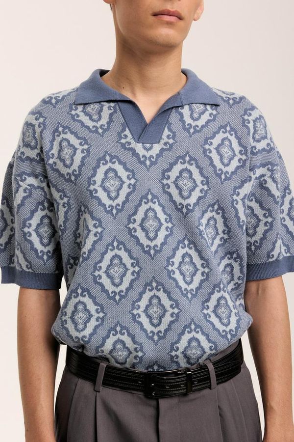 Поло Тюбетейка индиго - фото 3