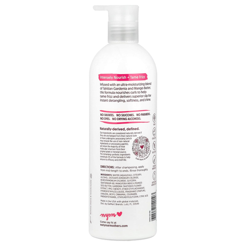 Not Your Mother's, Curl Defining Conditioner, таитянская гардения и масло манго, 450 мл (15,2 жидк. Унции)