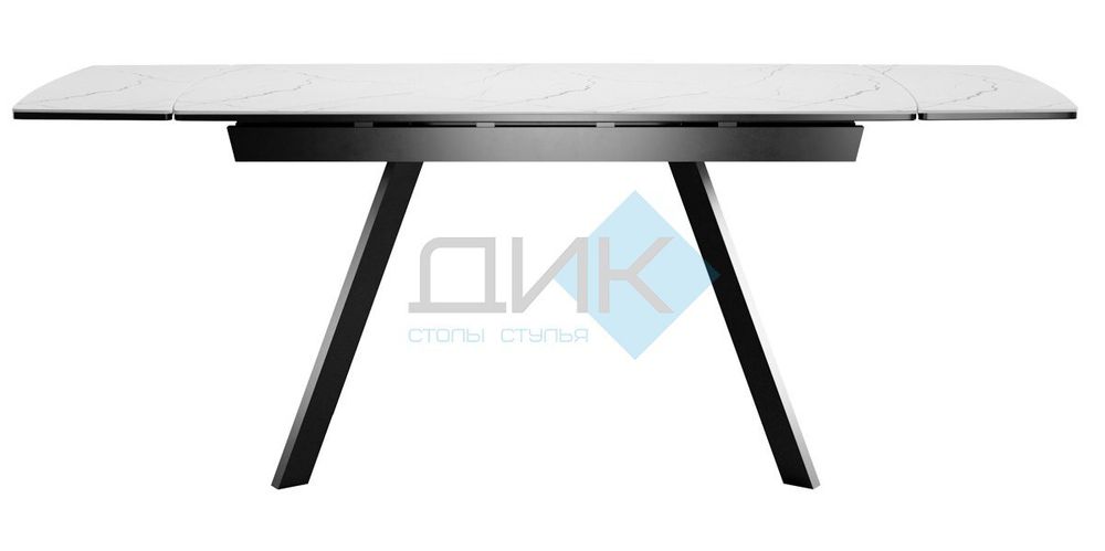 Стол DikLine US120 опоры чёрные