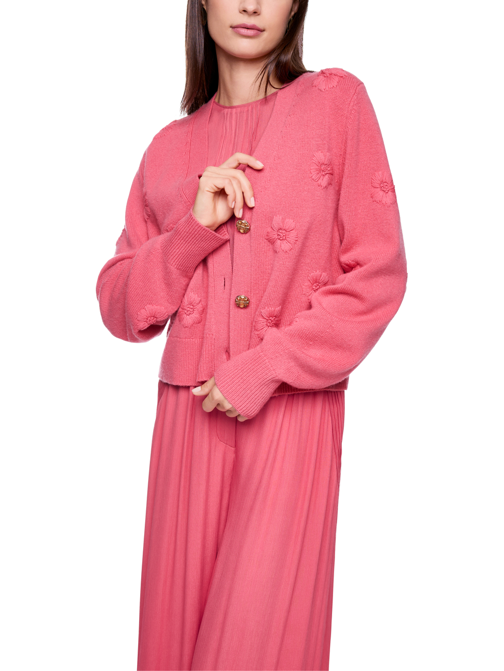 Кардиган из шерсти и кашемира