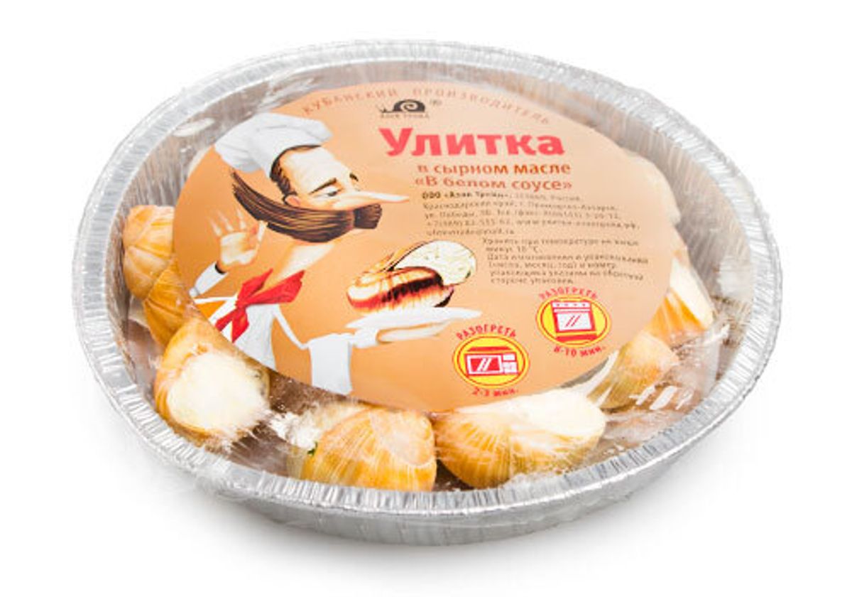 Улитки в белом соусе, 170г