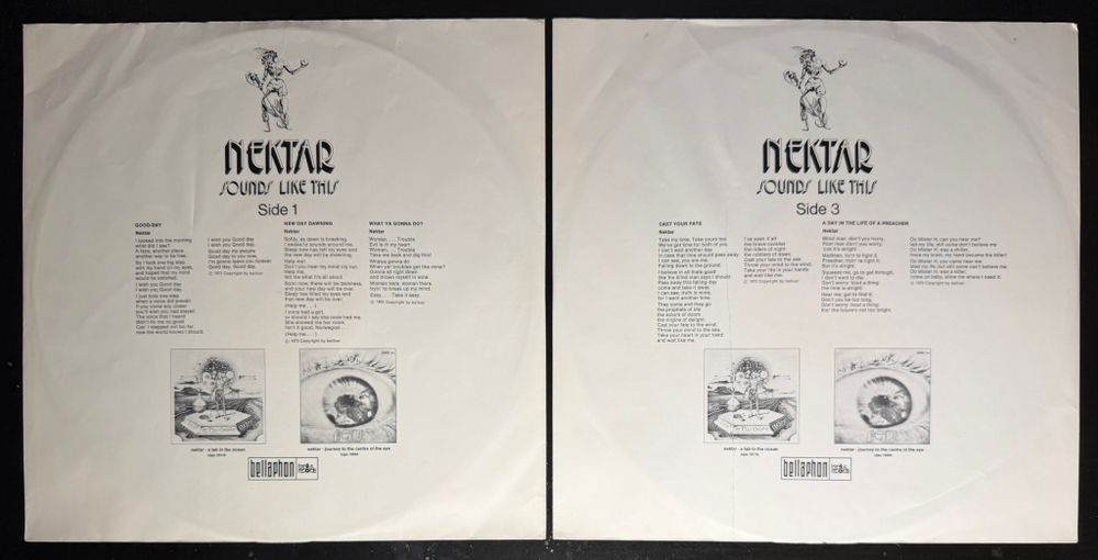 Nektar ‎– ...Sounds Like This 2LP (Германия 1975г.) Т