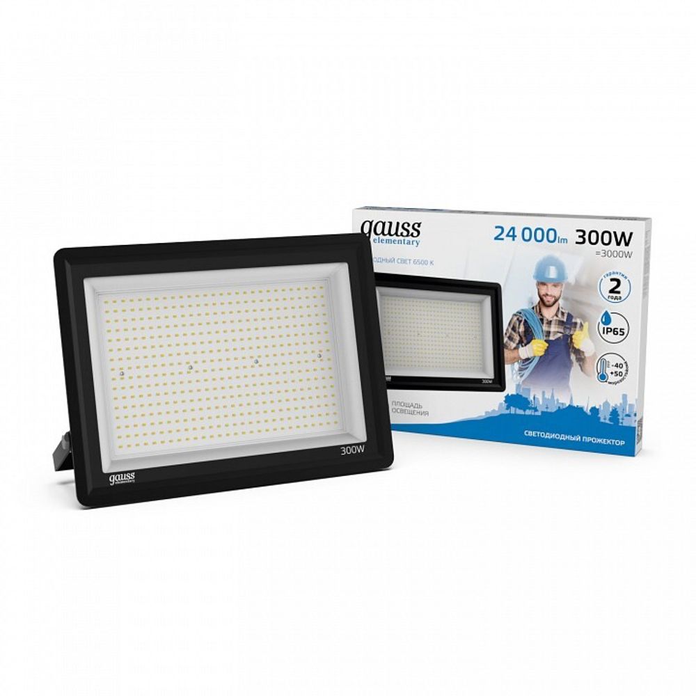 Настенно-потолочный прожектор Gauss  GFD00301