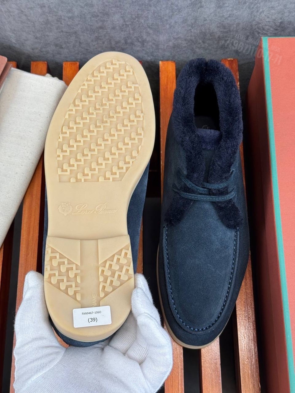 Ботинки Loro Piana Walk and Walk