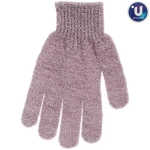 Мочалка - перчатка массажная «Premium - KALISTO», цвет лиловый, 18*14см (зип пакет и наклейка Ultramarine)✦