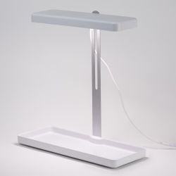 Настольный светильник для растений ЭРА FITO-20W-QLED-W полного спектра 20 Вт белый