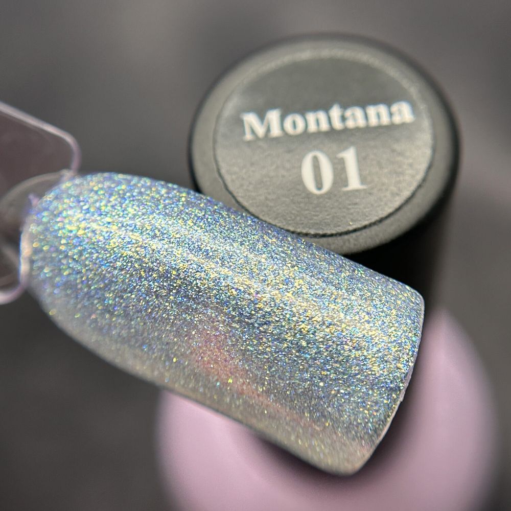 Гель-лак с перламутром Montana 01 SOLAlove, 10м