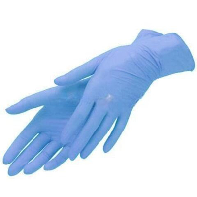 Перчатки НИТРИЛОВЫЕ неопудренные Сиреневые S (100 шт.) (1/10 шт.)