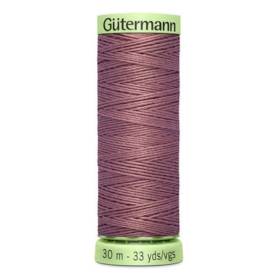 Нить Top Stitch 30/30 м для декоративной отстрочки, Gutermann, 052 старая роза