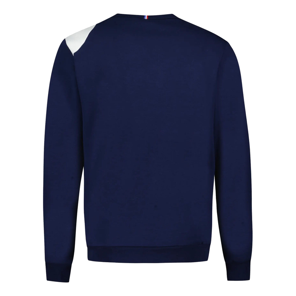 Мужская кофта теннисная Le Coq Sportif N°1 Sweatshirt Men - Dark Blue, White