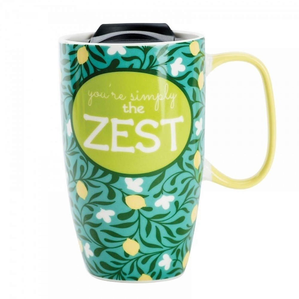 Кружка дорожная 530мл Boston Warehouse You're Simply the Zest 51092