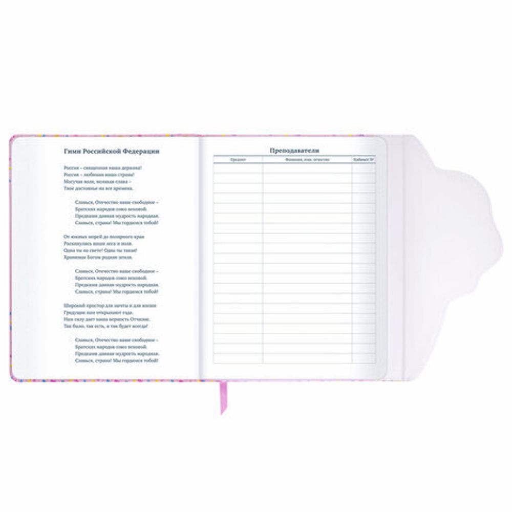 Дневник 1-11 класс 48 л., кожзам (твердая), магнитный клапан, ЮНЛАНДИЯ, "Мороженка", 106184