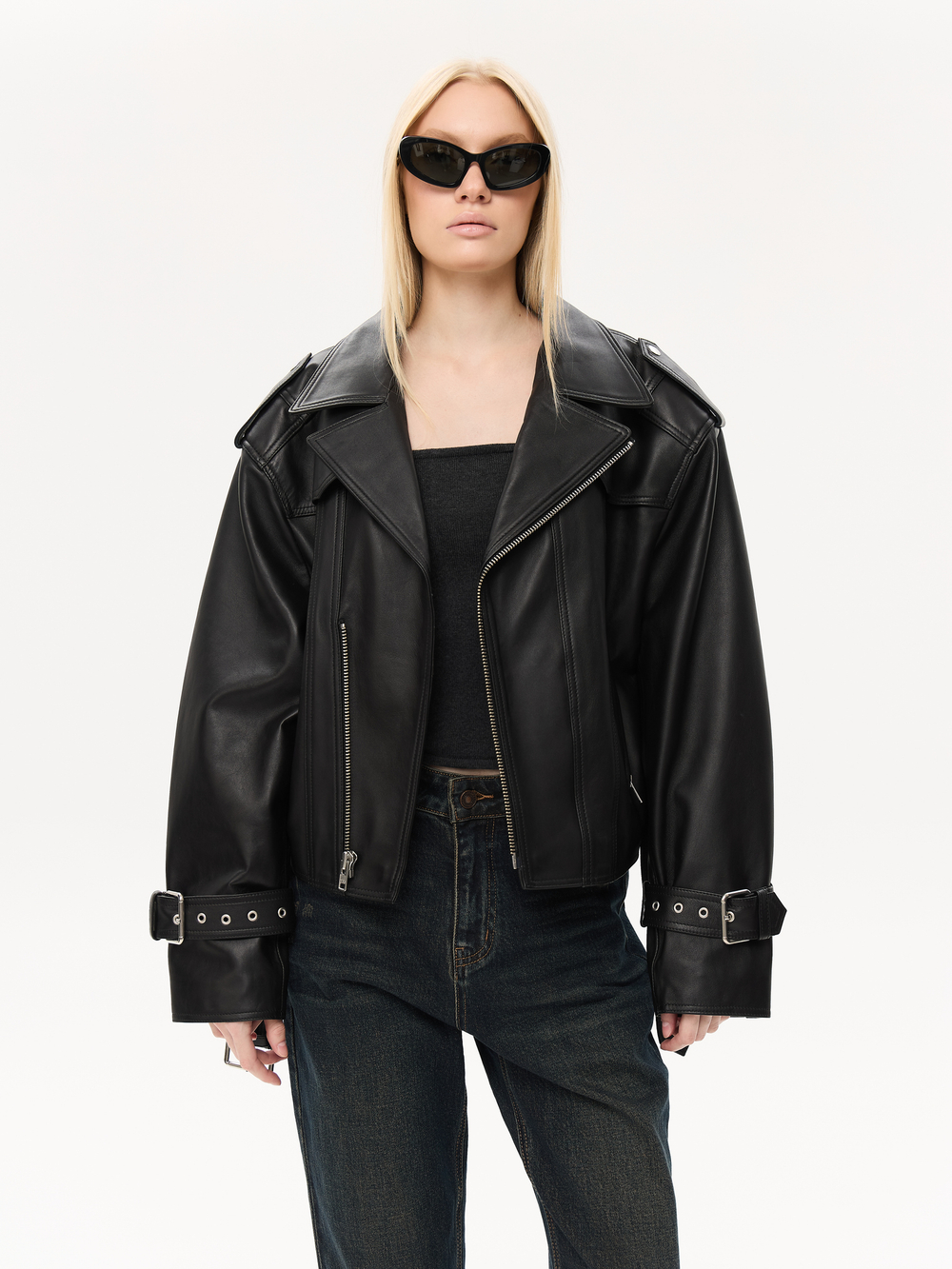 Куртка leather classic biker